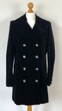 Vintage Velvet Effect Coat