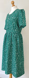 Vintage Vibrant Day Dress