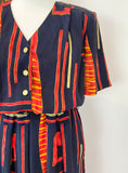 Vintage Vibrant Day Dress
